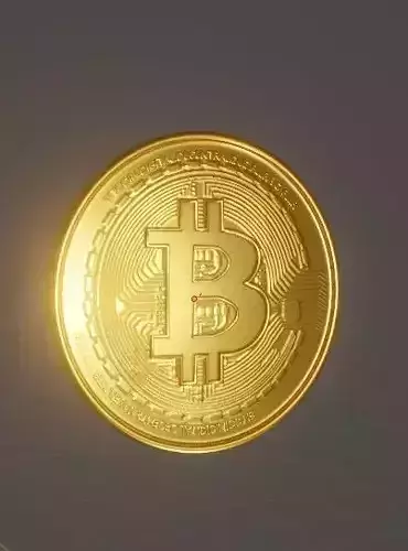 Bitcoin 3D coin
