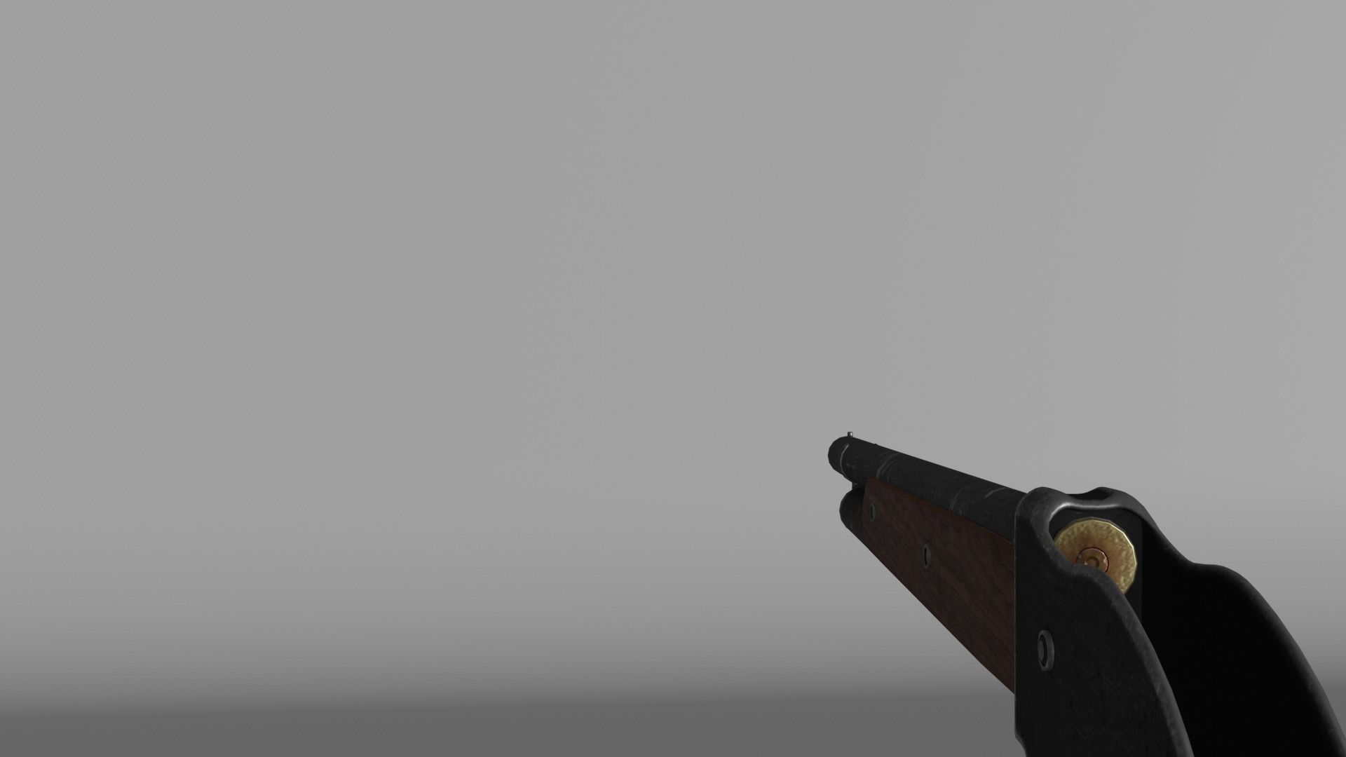 Winchester M1887 3D model_3