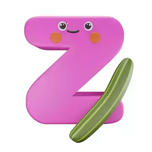 Character Z Alphabet