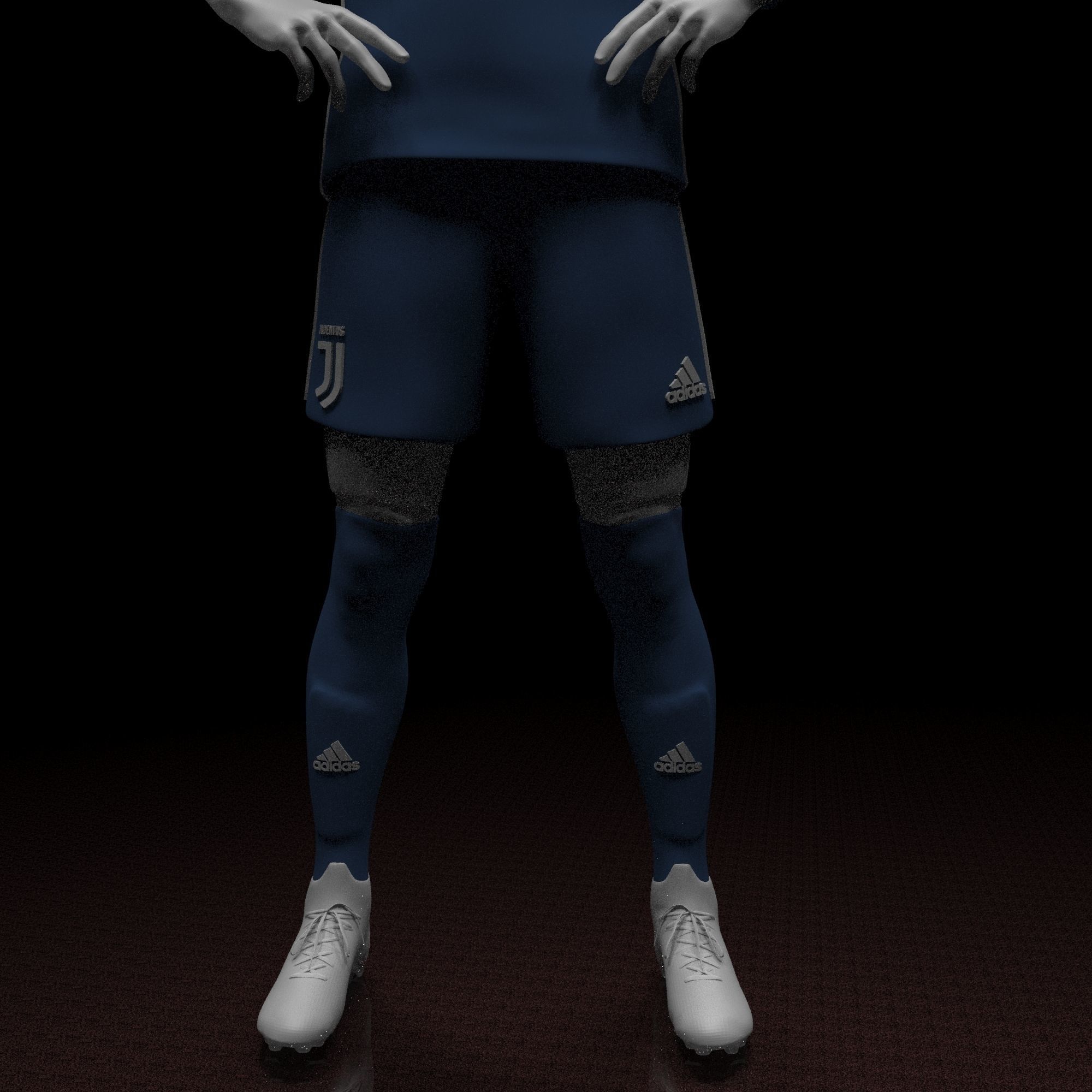 Christiano Ronaldo STL file ready for printing 3D print model_8