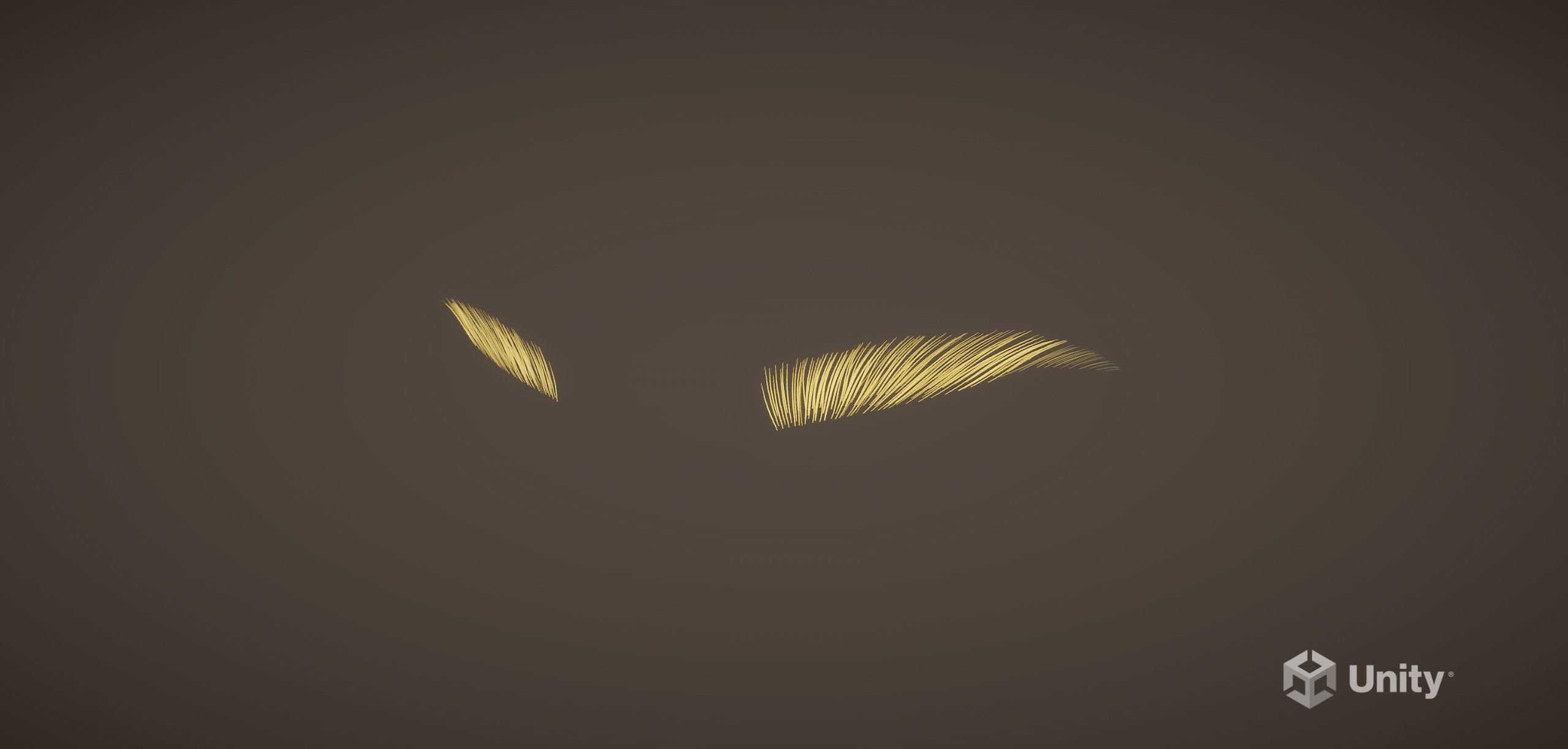 Brow Pack Female Low-poly 3D model_4