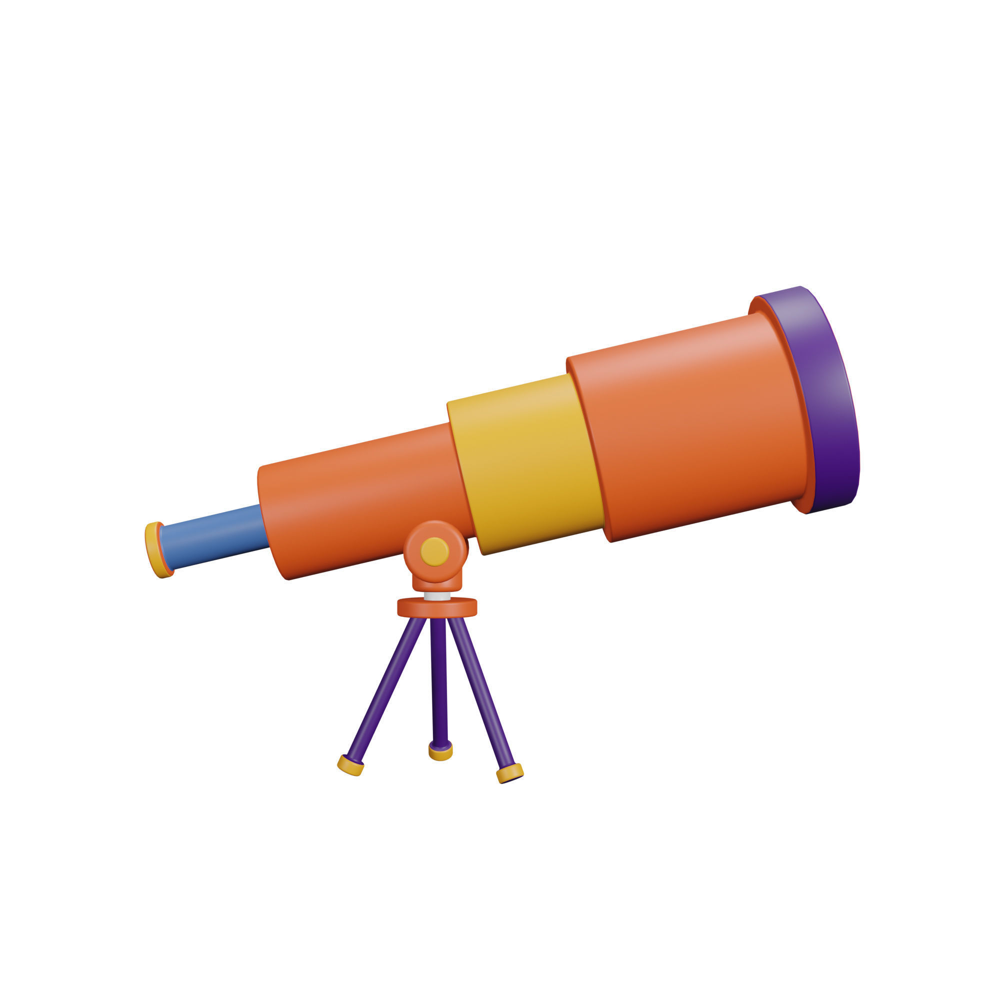 Education Icon Pack 3D Model Low-poly 3D model_19