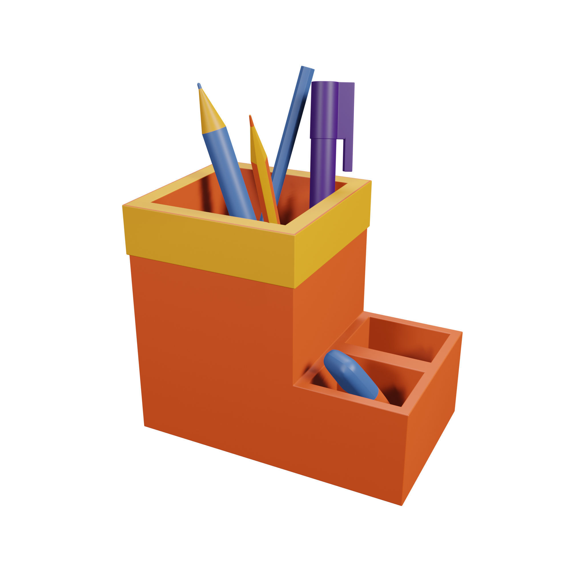 Education Icon Pack 3D Model Low-poly 3D model_12