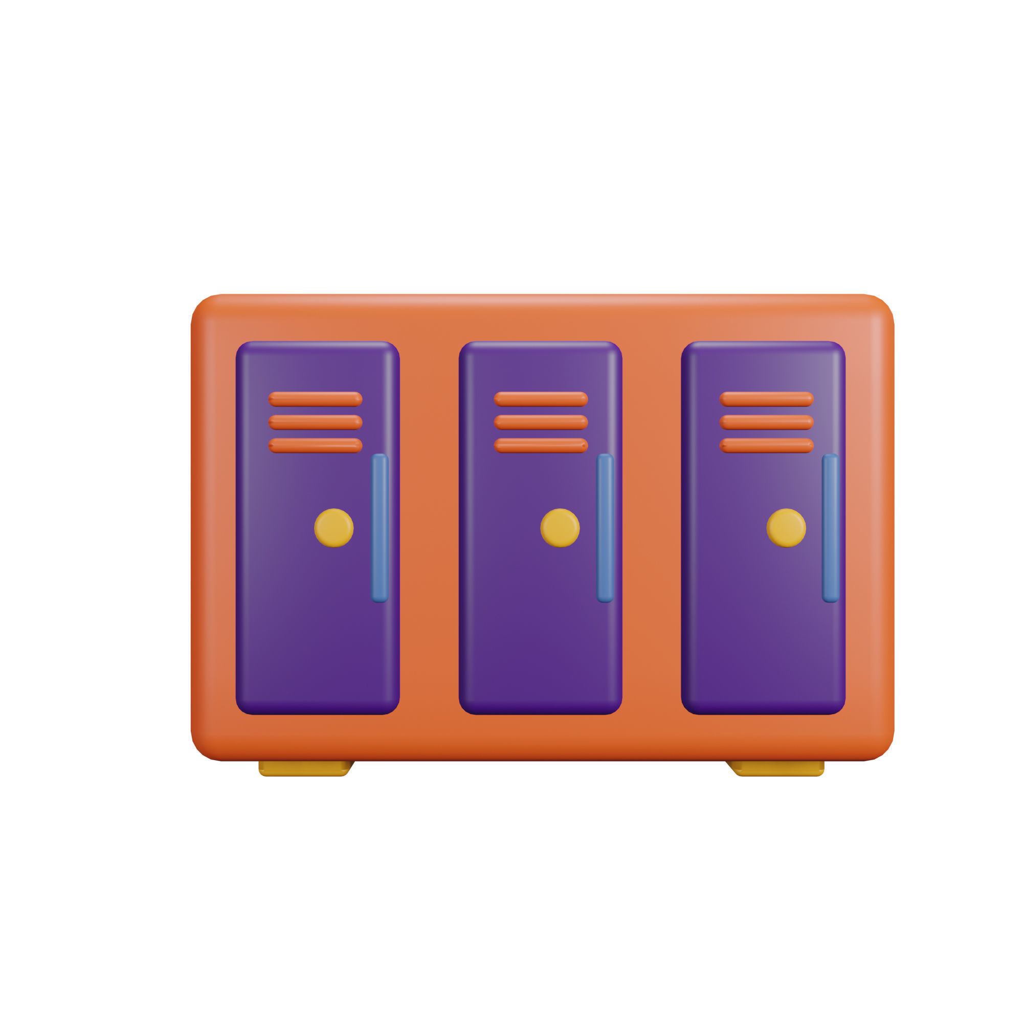 Education Icon Pack 3D Model Low-poly 3D model_44