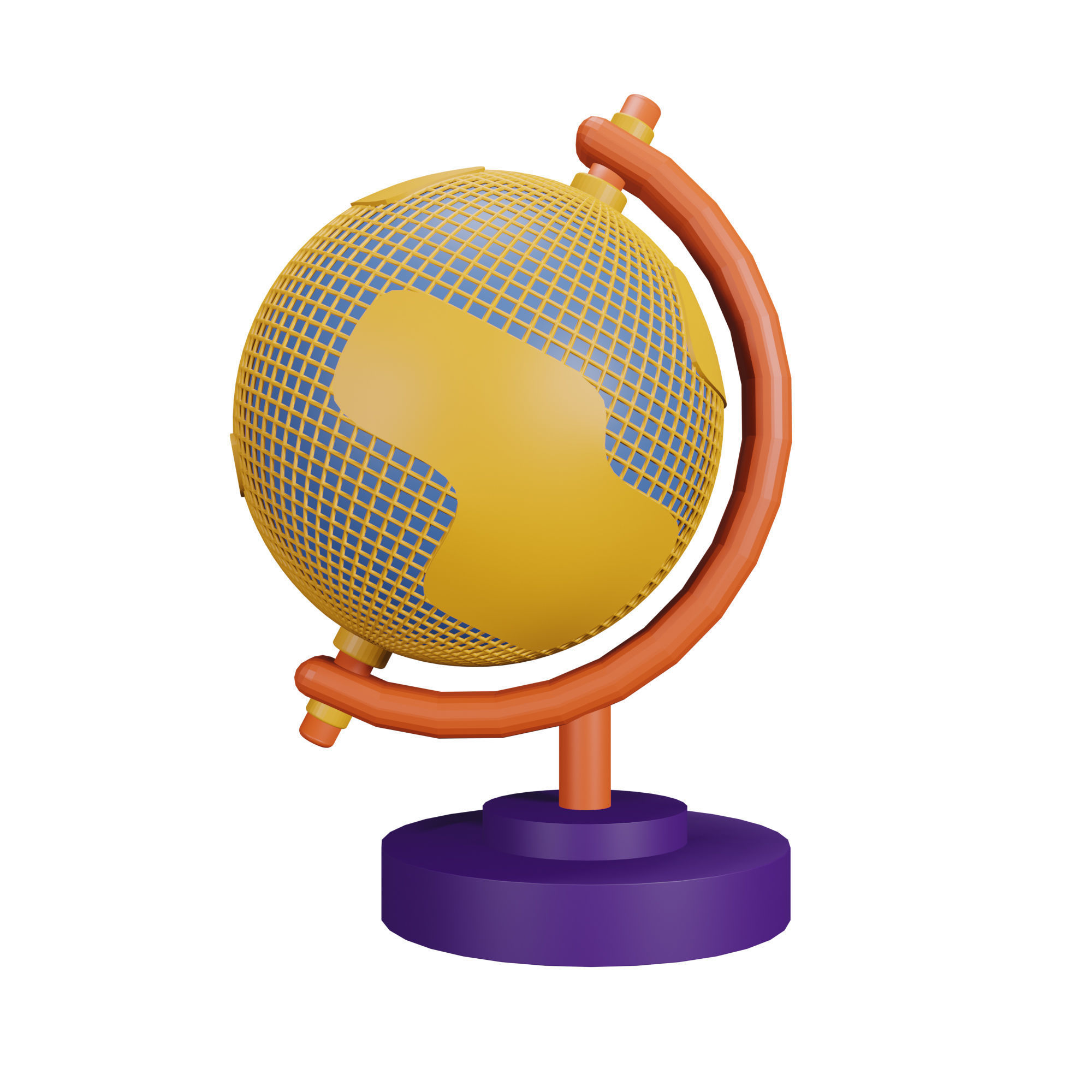 Education Icon Pack 3D Model Low-poly 3D model_16