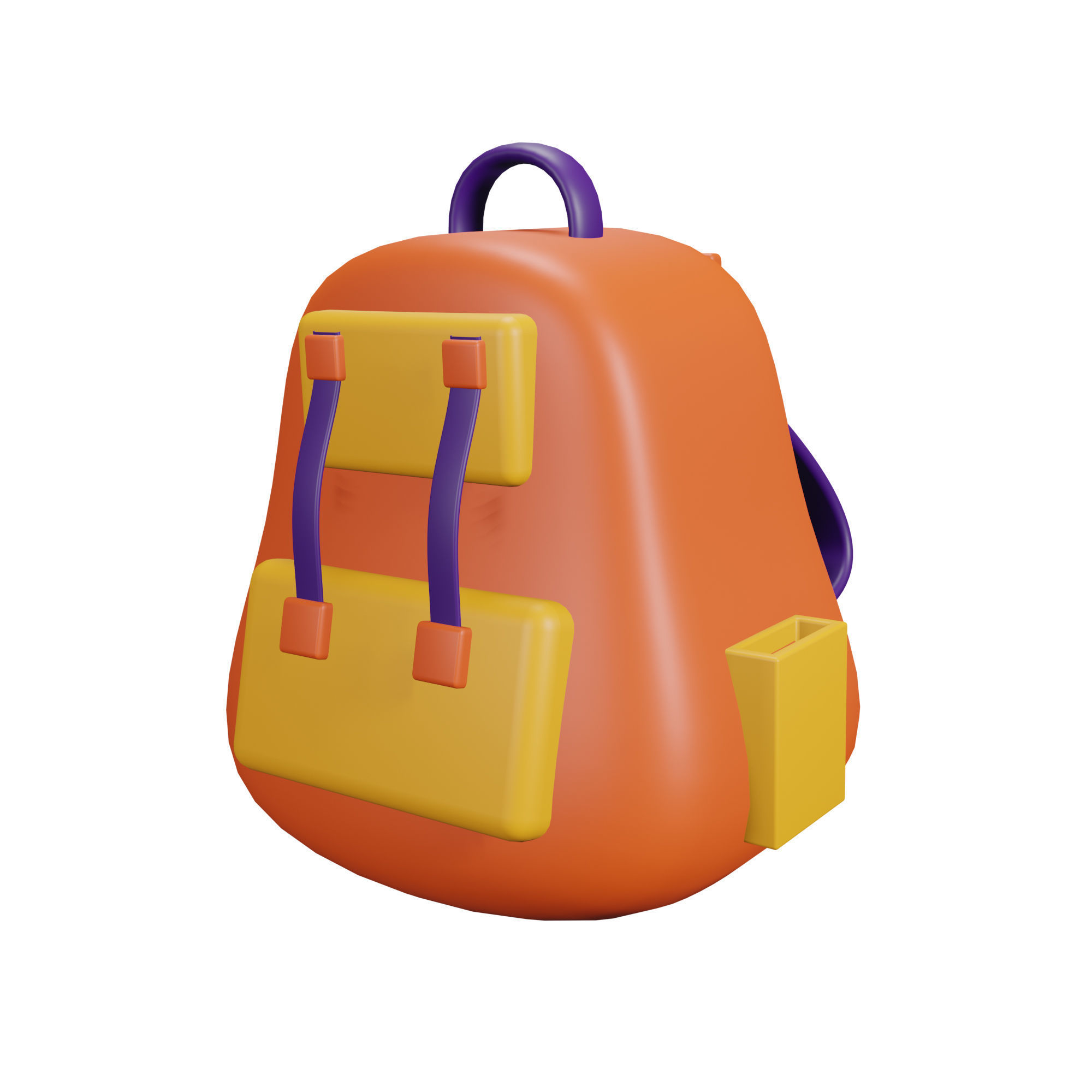 Education Icon Pack 3D Model Low-poly 3D model_1