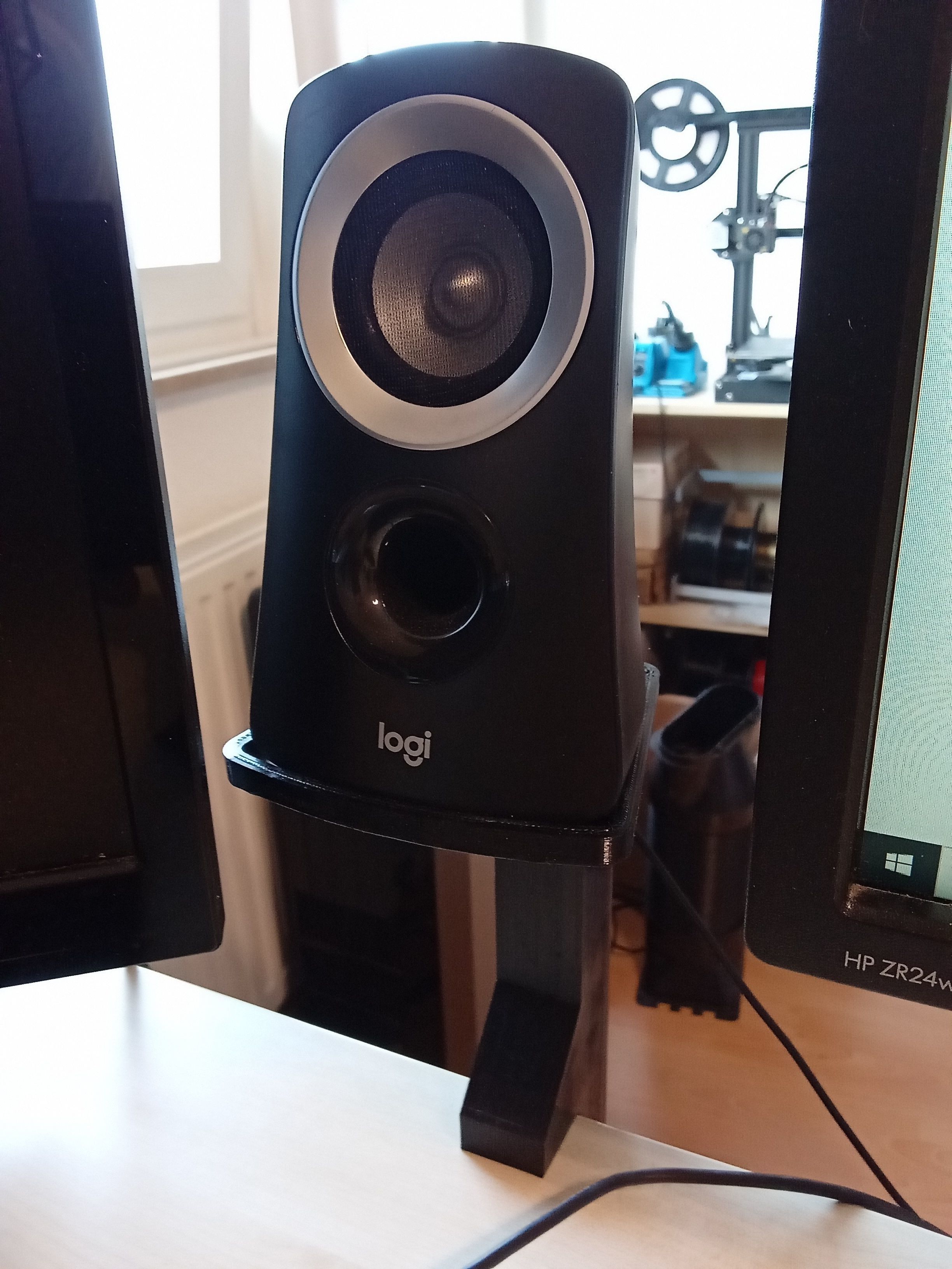 Logitech Z313 speaker holder 3D print model_5