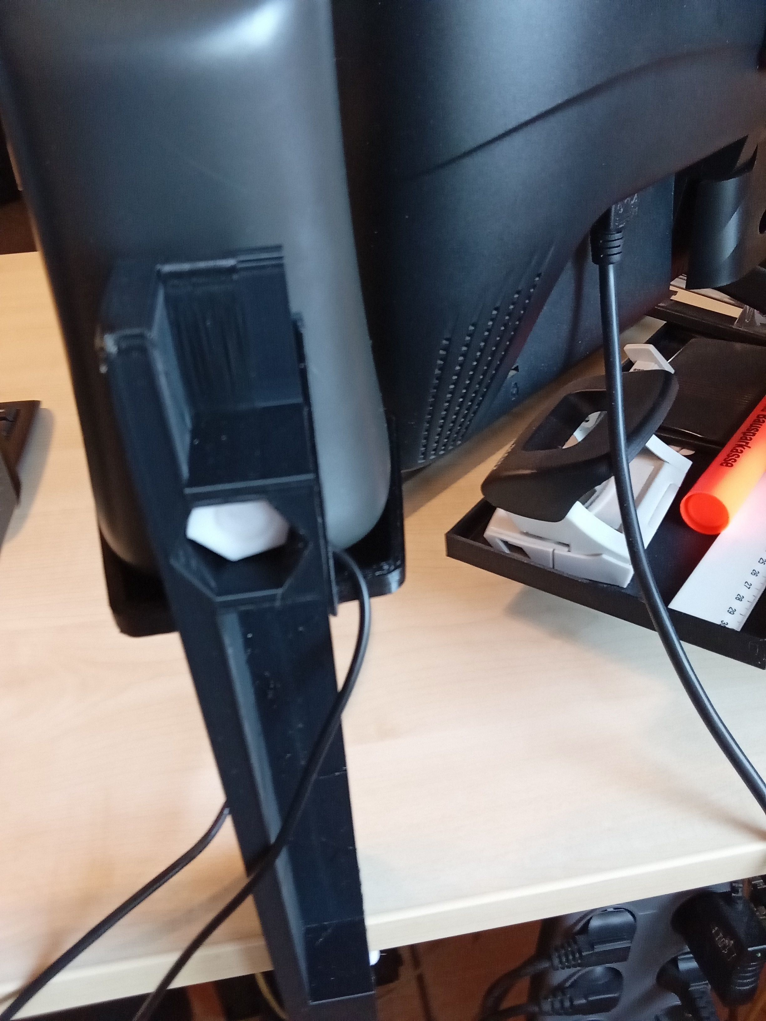 Logitech Z313 speaker holder 3D print model_9