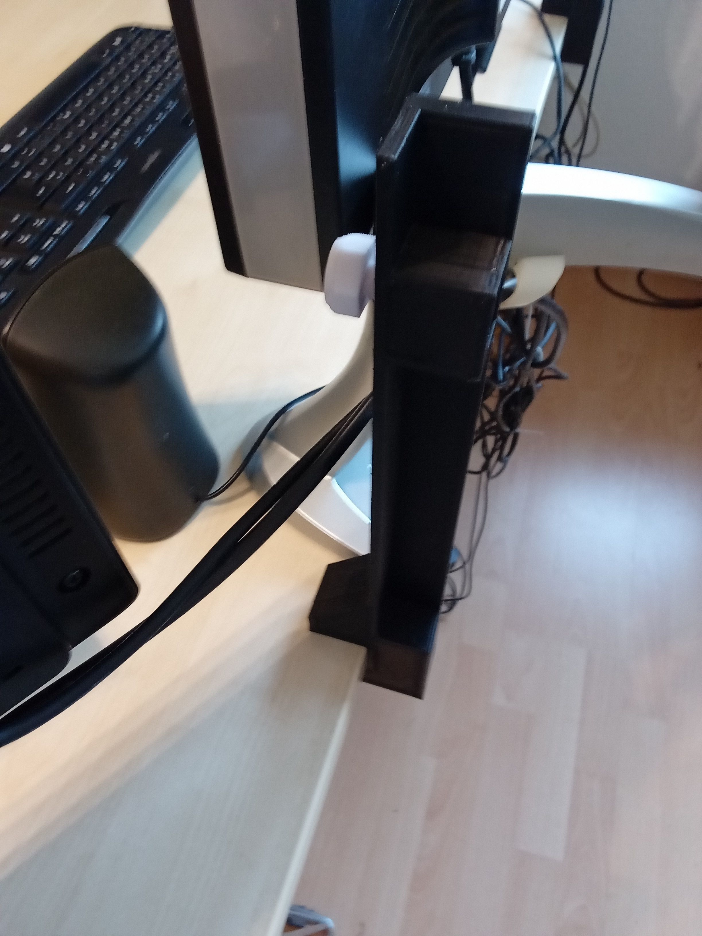 Logitech Z313 speaker holder 3D print model_15