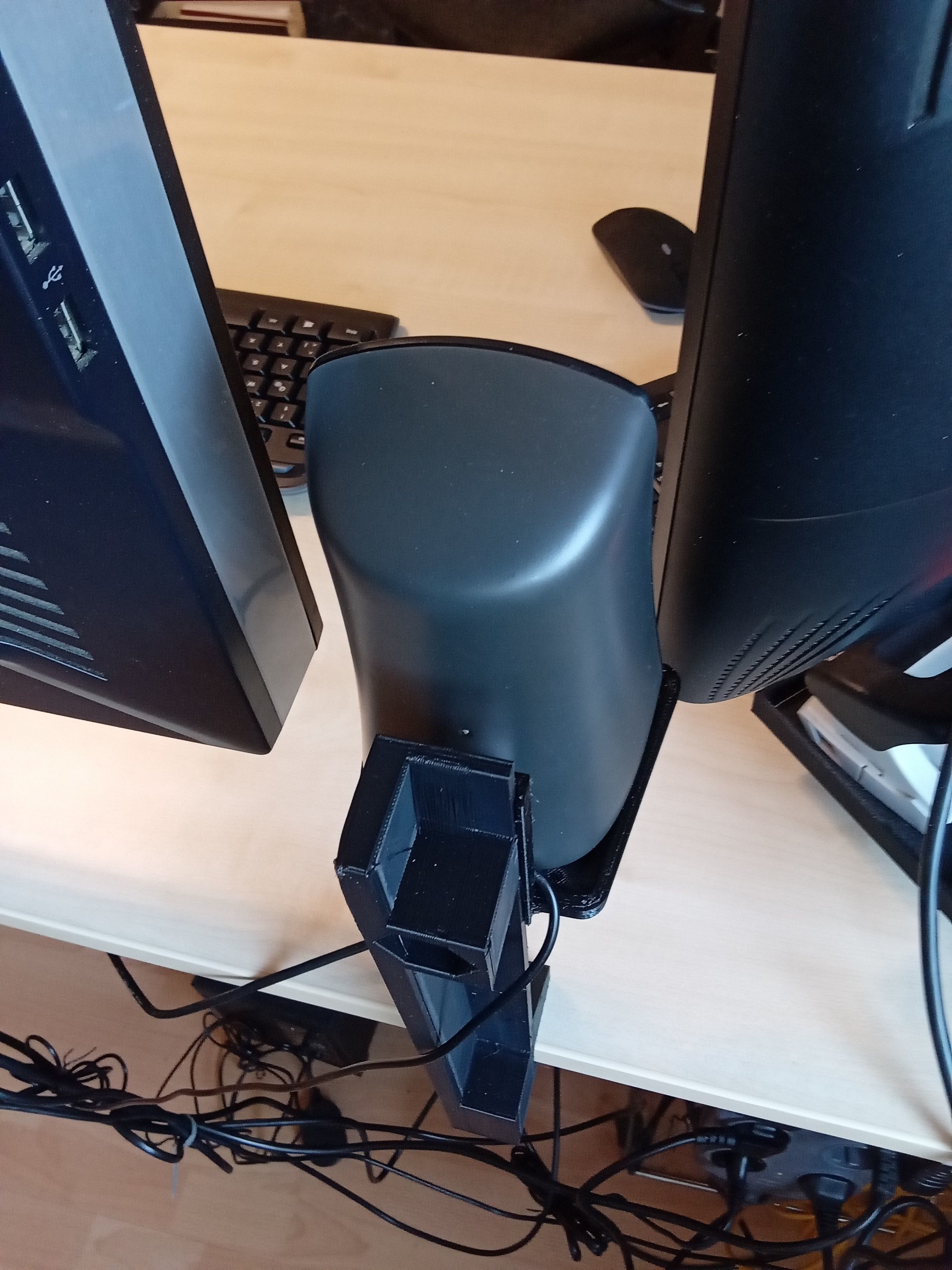 Logitech Z313 speaker holder 3D print model_13