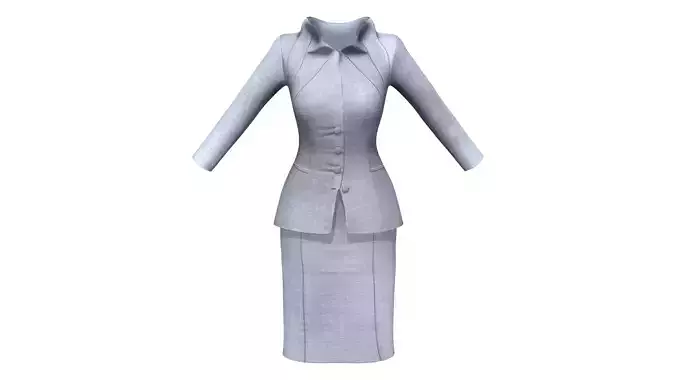 Office Attire Skirt and Jacket