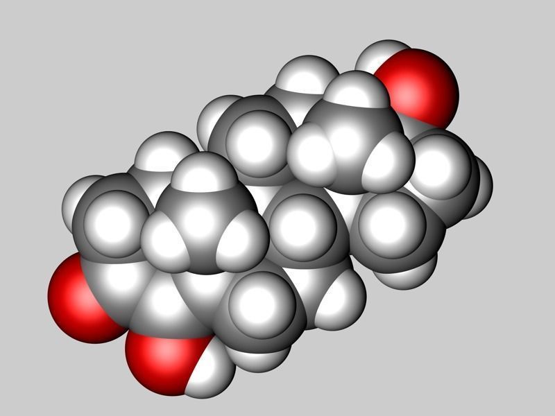 Collection of testosterone and related molecules 3D model_6