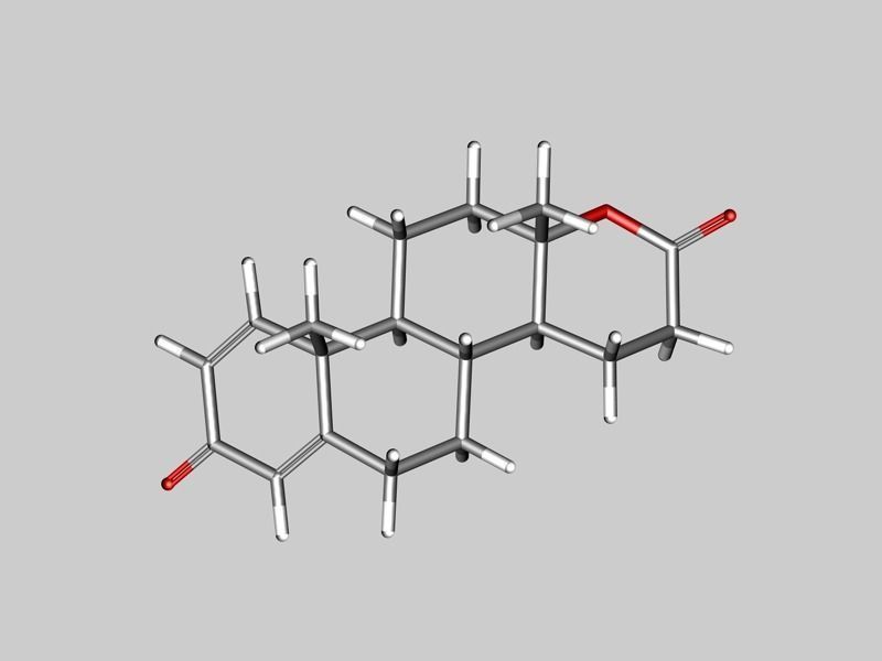 Collection of testosterone and related molecules 3D model_20