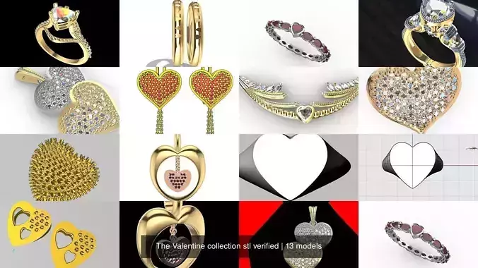 The Valentine collection stl verified 