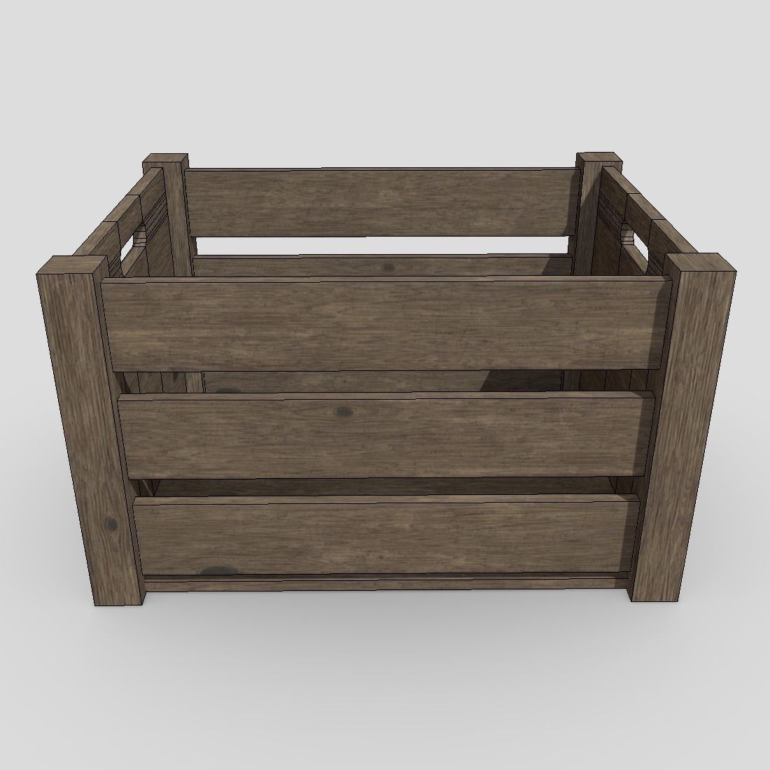 CC0 - Crate 6 Free low-poly 3D model_4