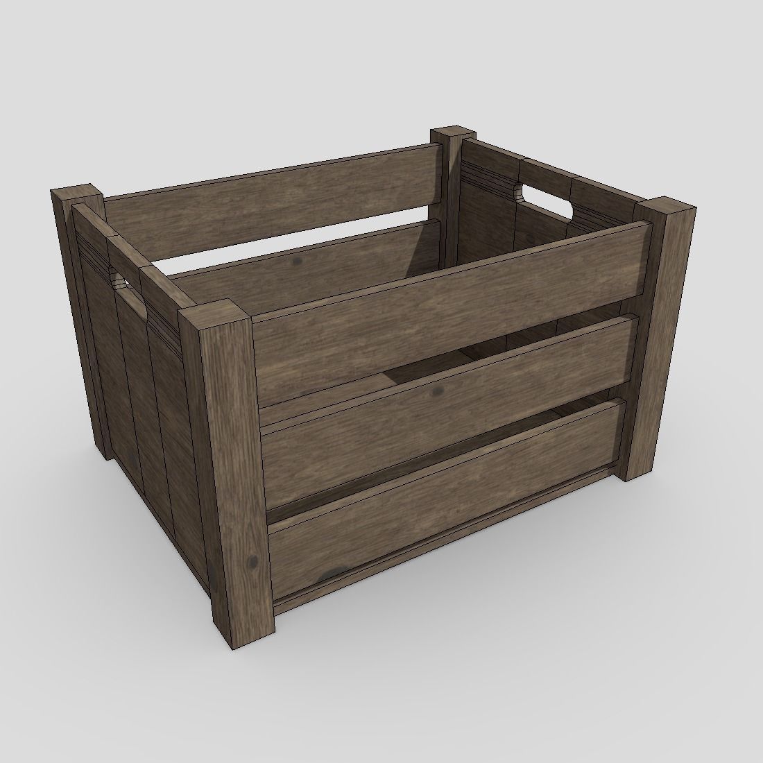 CC0 - Crate 6 Free low-poly 3D model_2