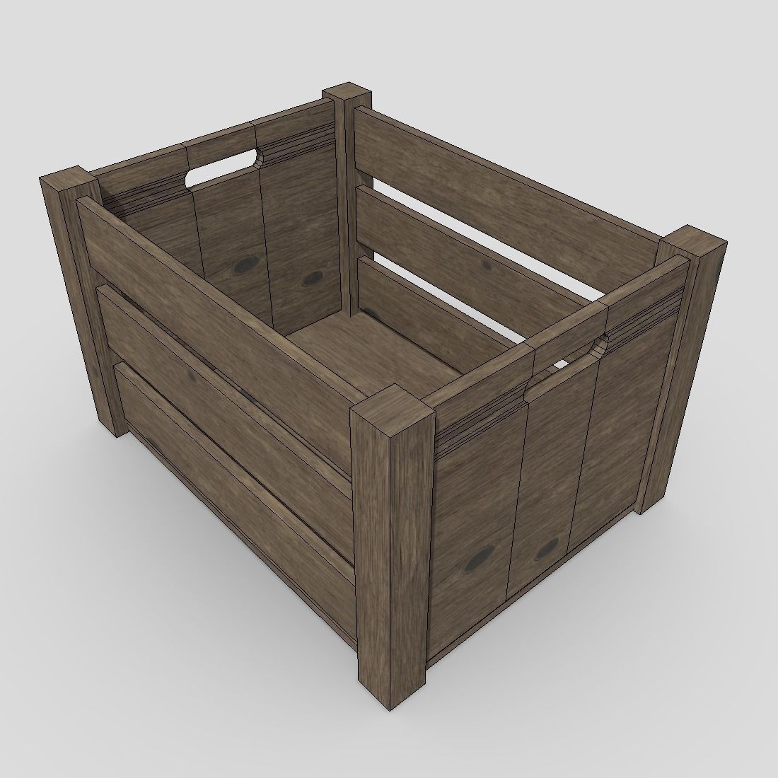 CC0 - Crate 6 Free low-poly 3D model_6