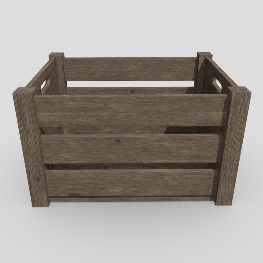CC0 - Crate 6 Free low-poly 3D model_3