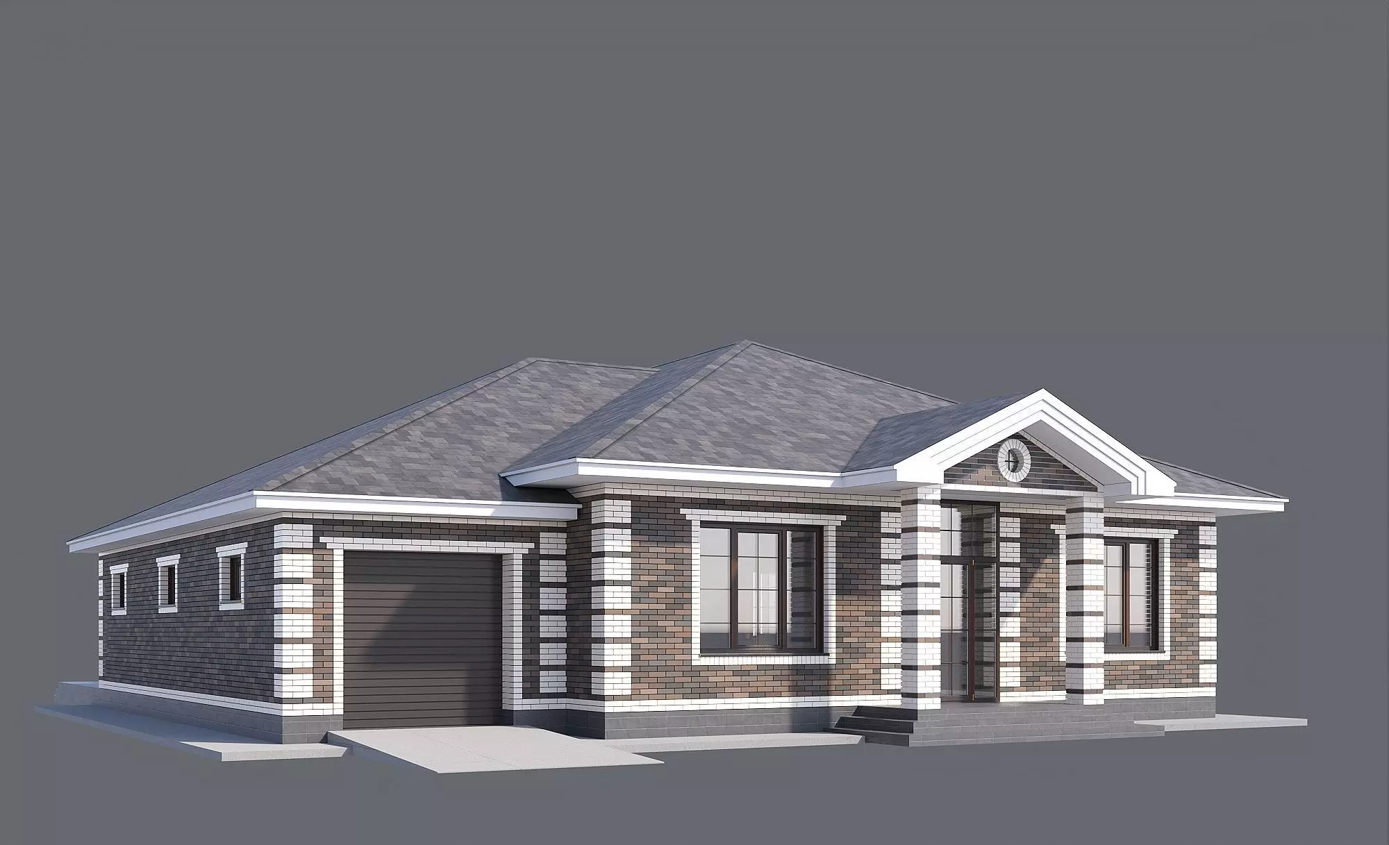 Bavarian House 3D model_0