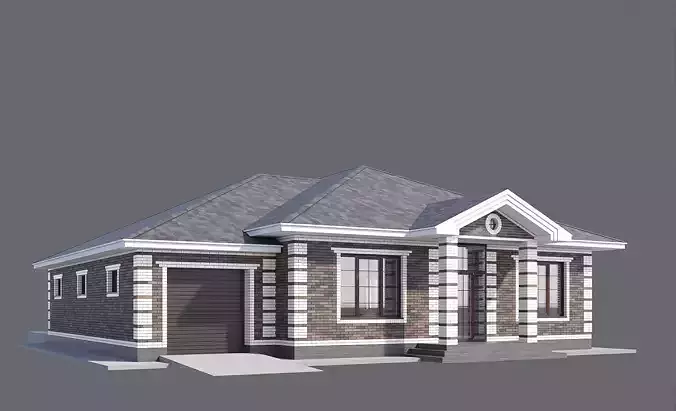 Bavarian House 3D model