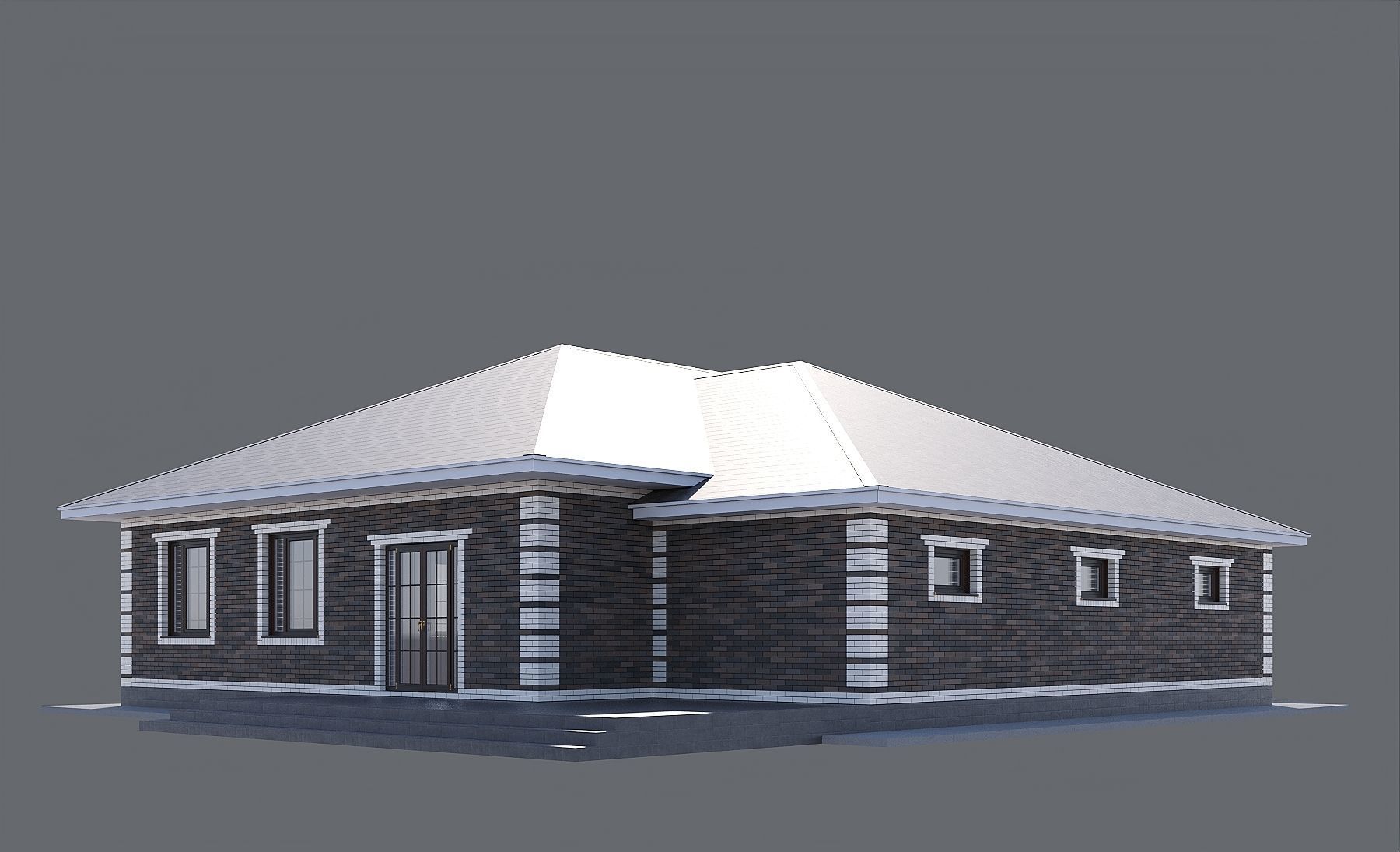 Bavarian House 3D model_9
