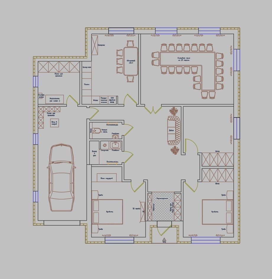 Bavarian House 3D model_8