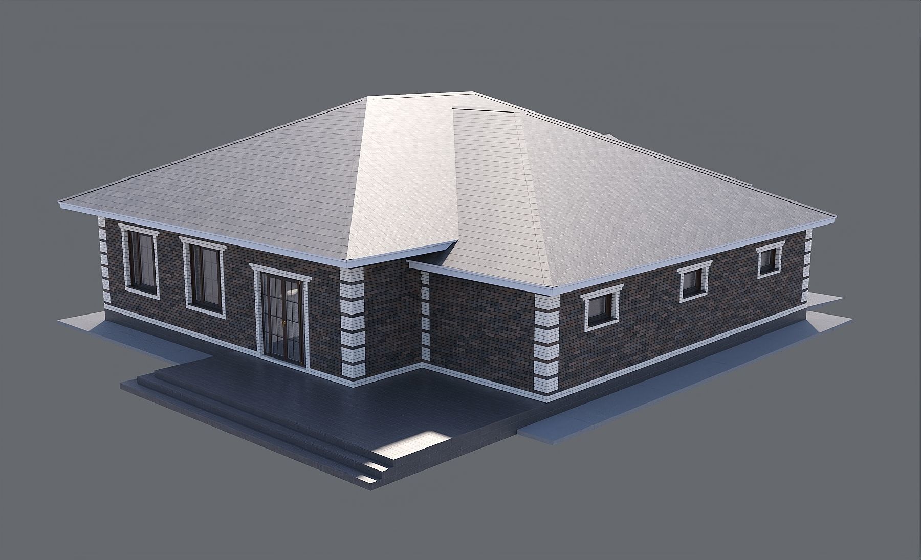 Bavarian House 3D model_12