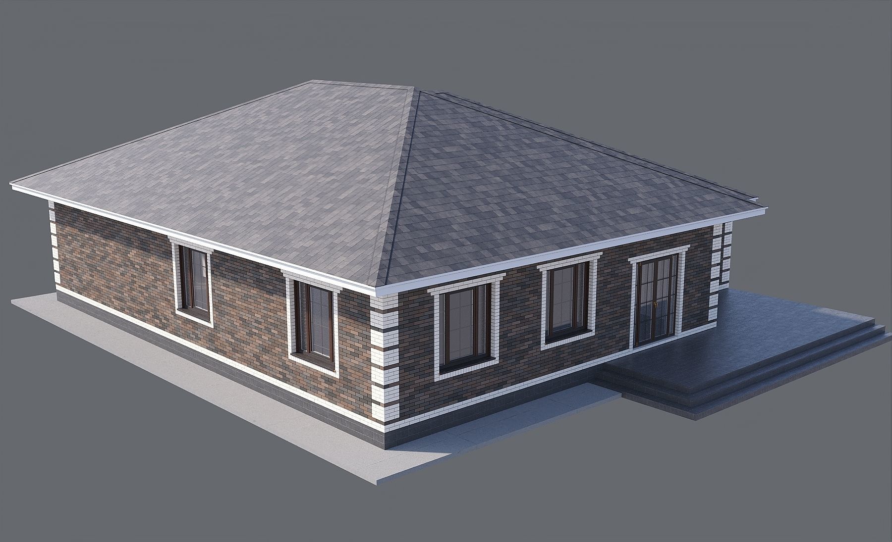 Bavarian House 3D model_11