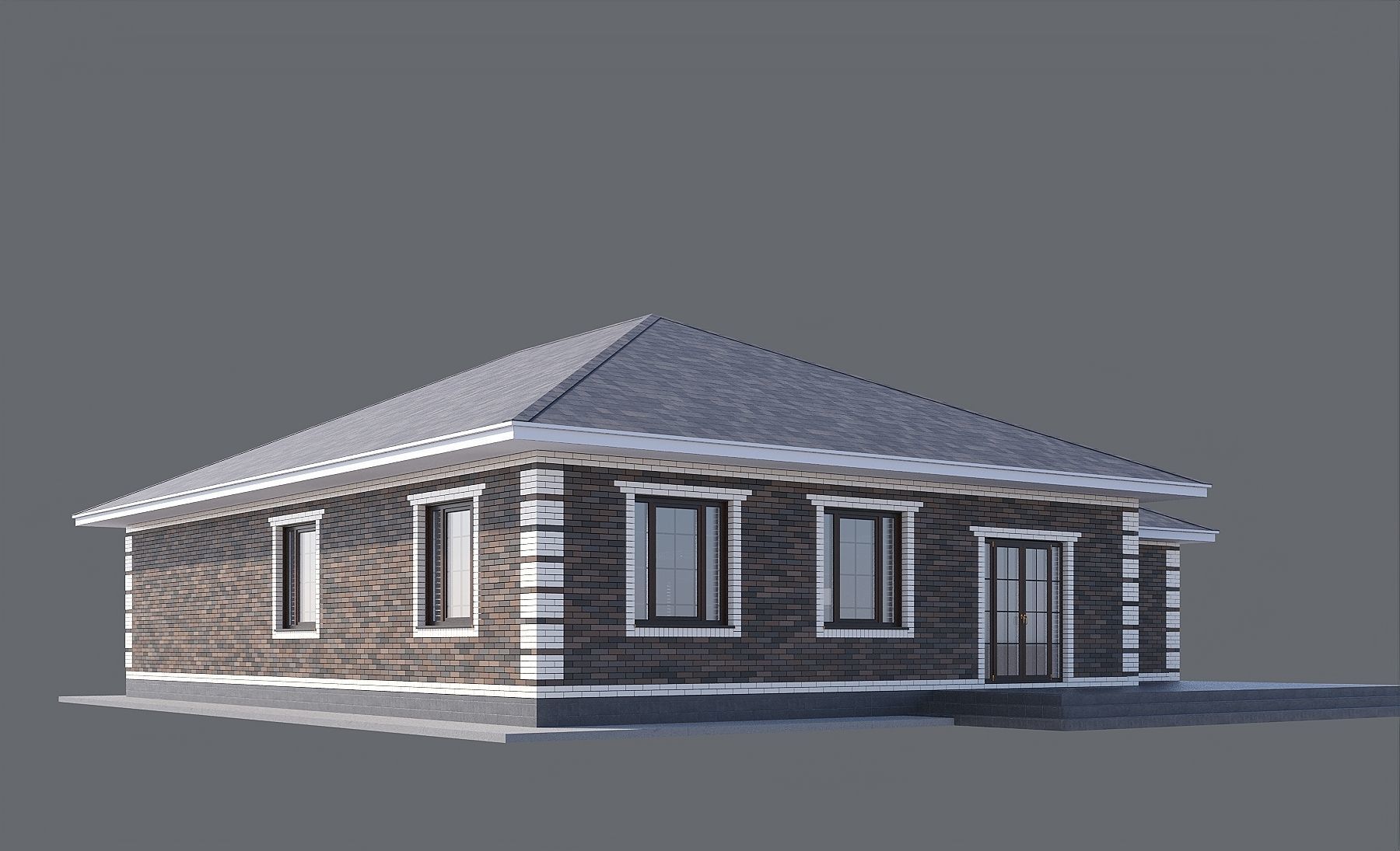 Bavarian House 3D model_10