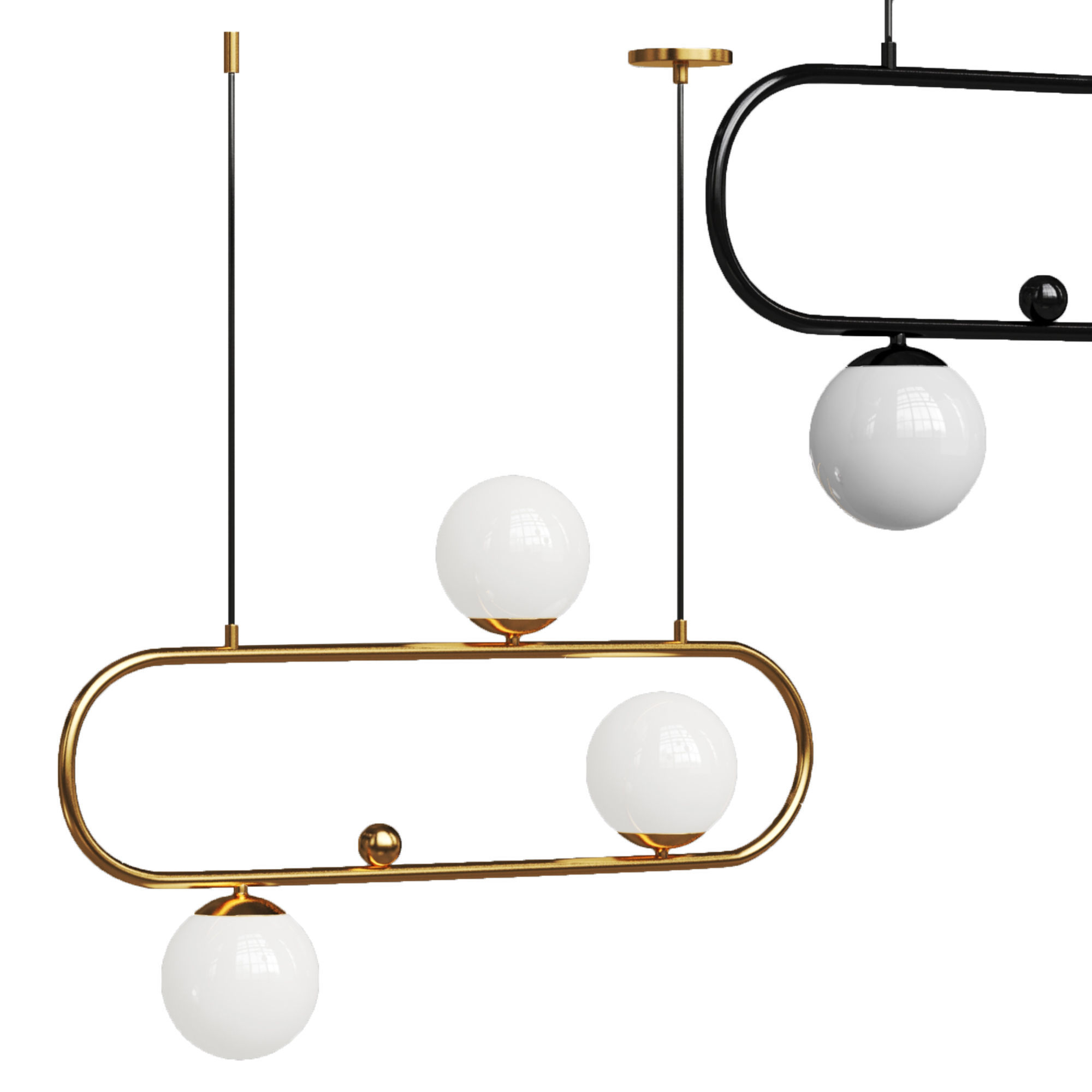 Chandelier Felicitat Chandelier 103 3D model_4