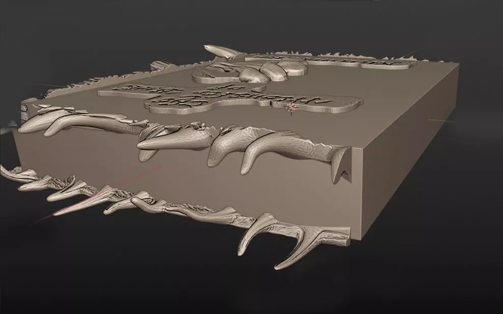 Monster Book of Monsters 3D print model 3D print model