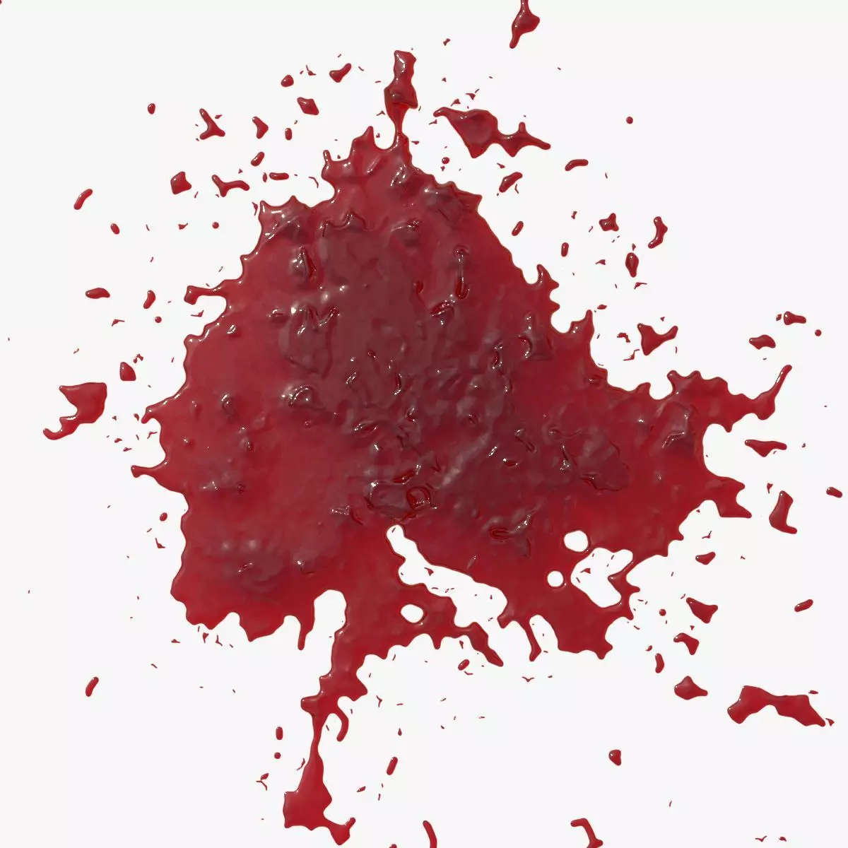 Blood Stain 4 3D model