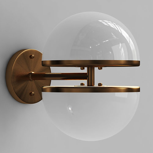 Bra Sphere Sconce 3D model