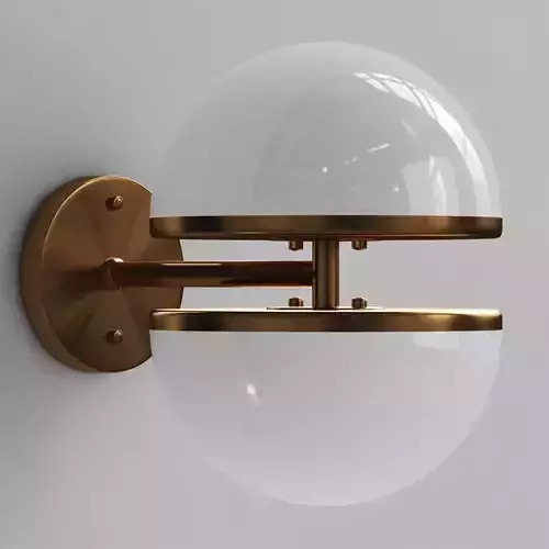 Bra Sphere Sconce 3D model