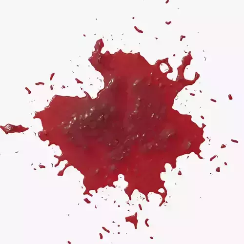 Blood Stain 3 3D model