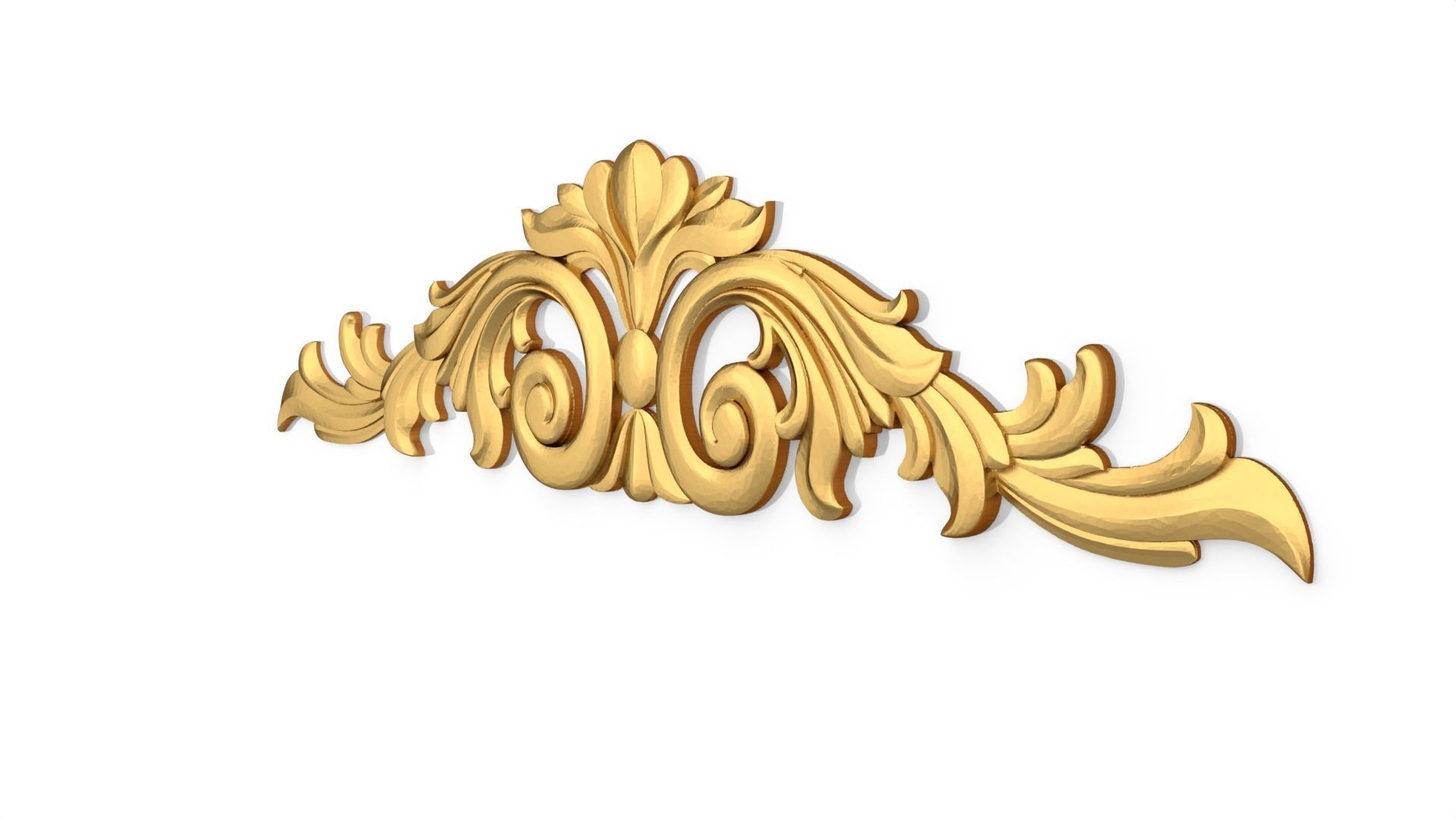 Classic decor ornament 97 3D model_2