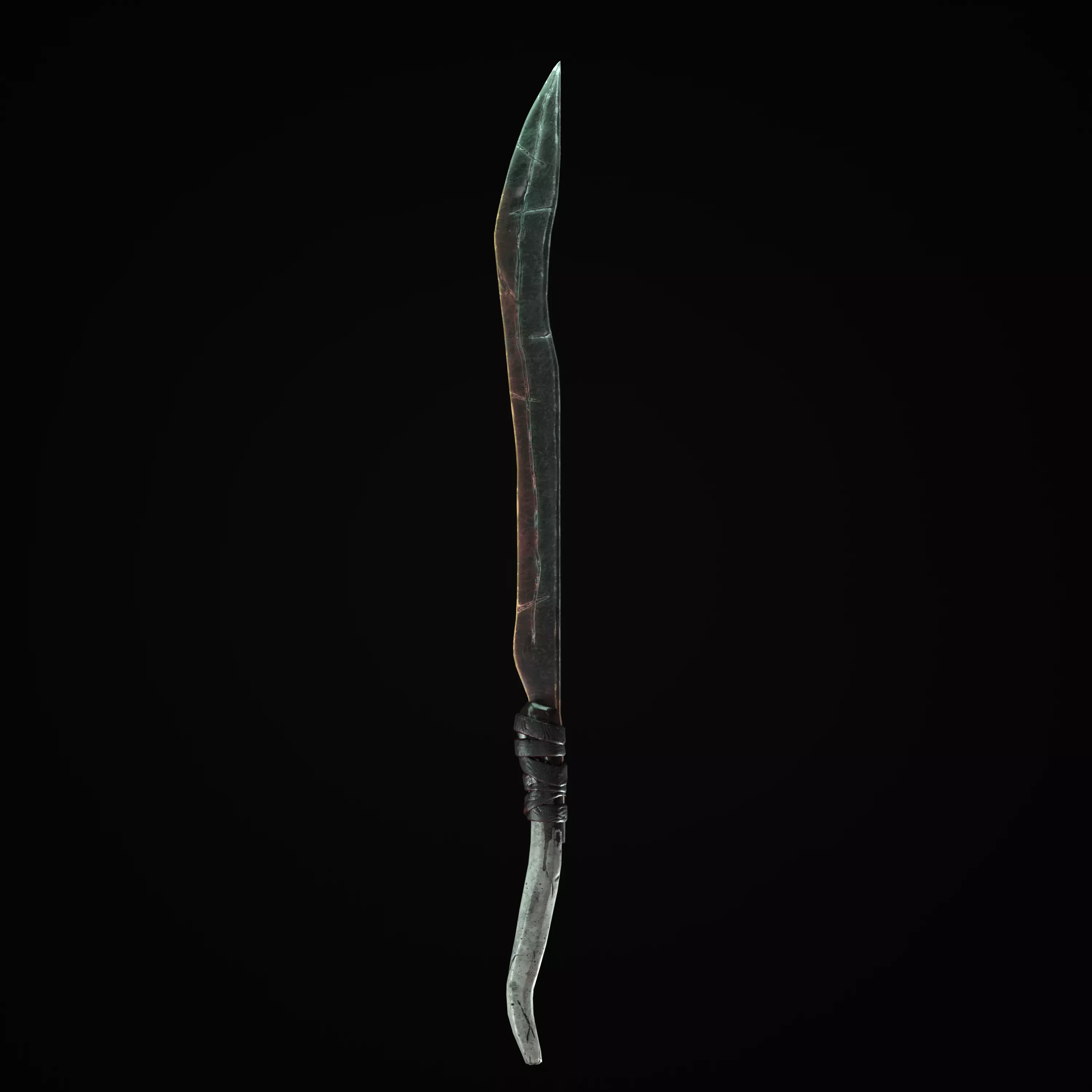 Sabre-Sword Mark III Low-poly 3D model_0