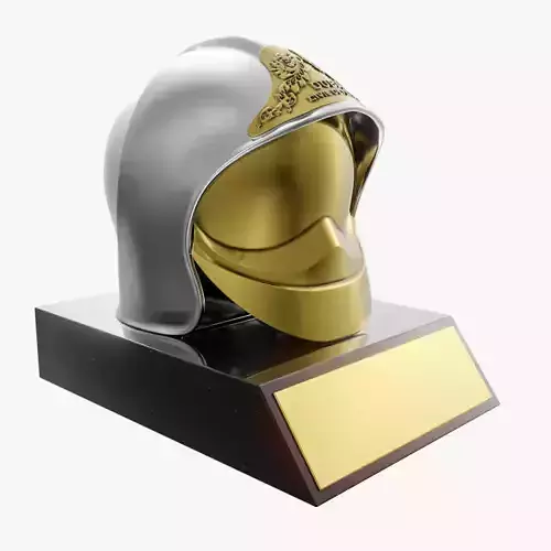 Dubai Civil Defense Helmet 3D print model
