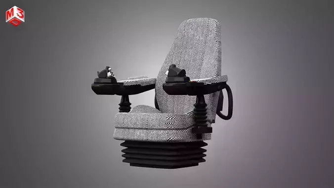 Vehicle Seat - A1 3D model