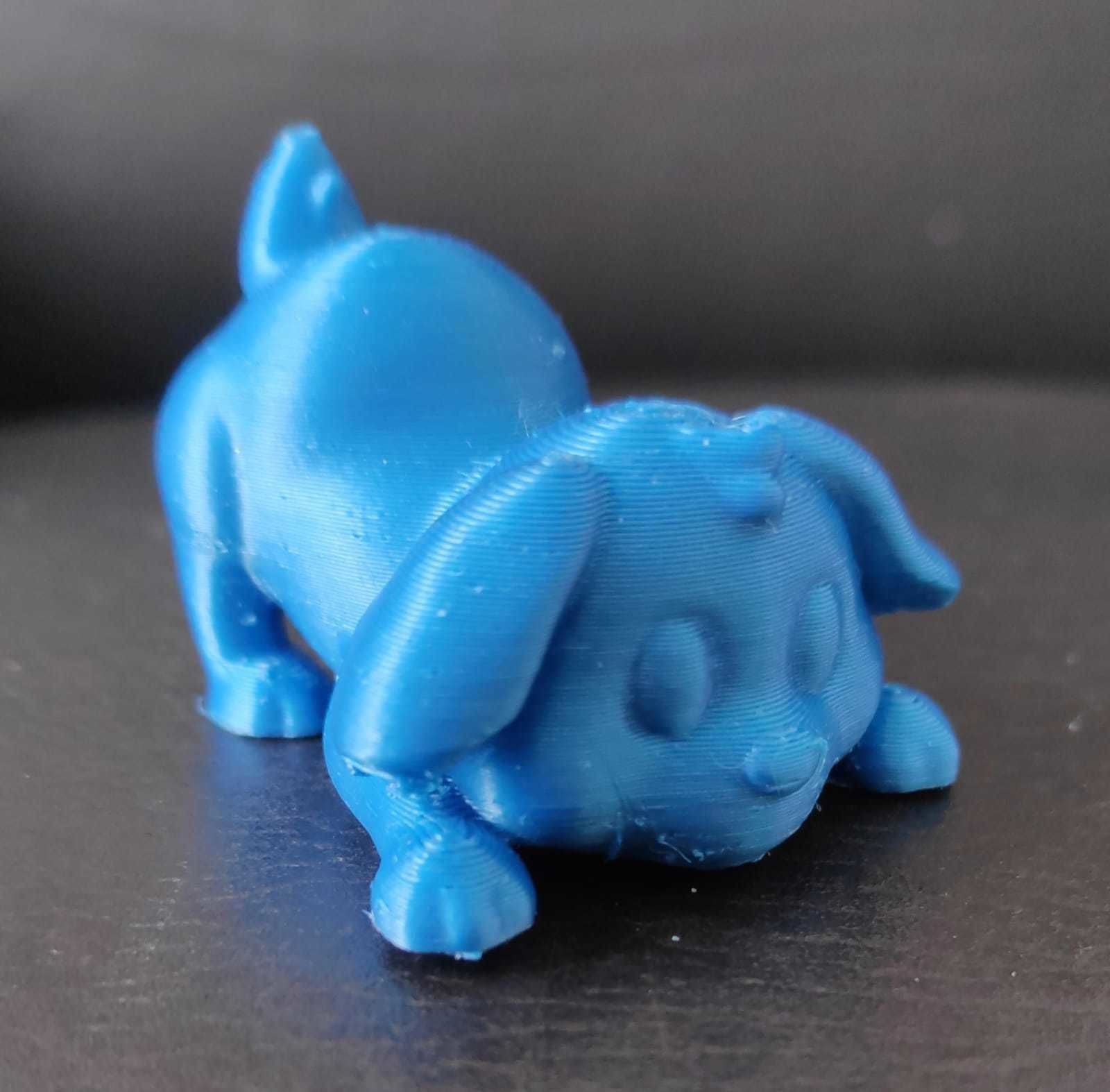 Dog Having Fun 3D print model_3