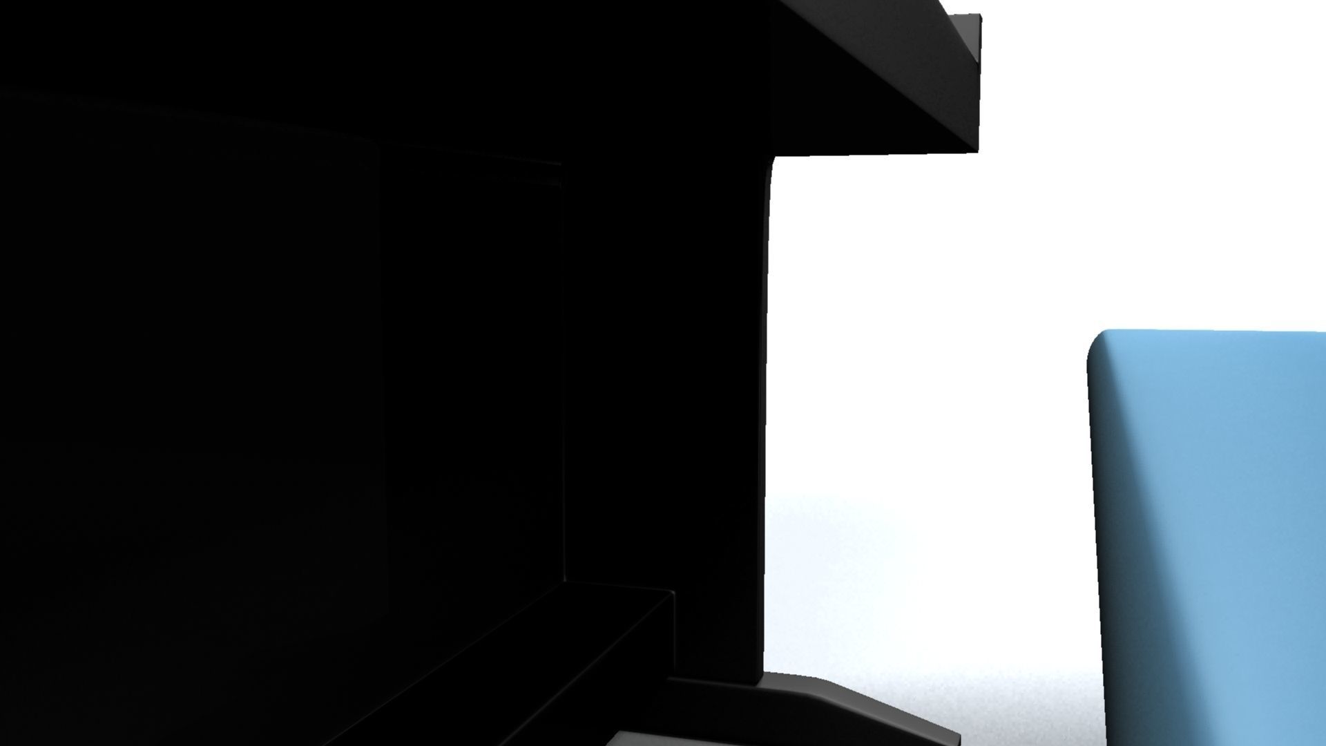 Paino piano with stool 3D model_13