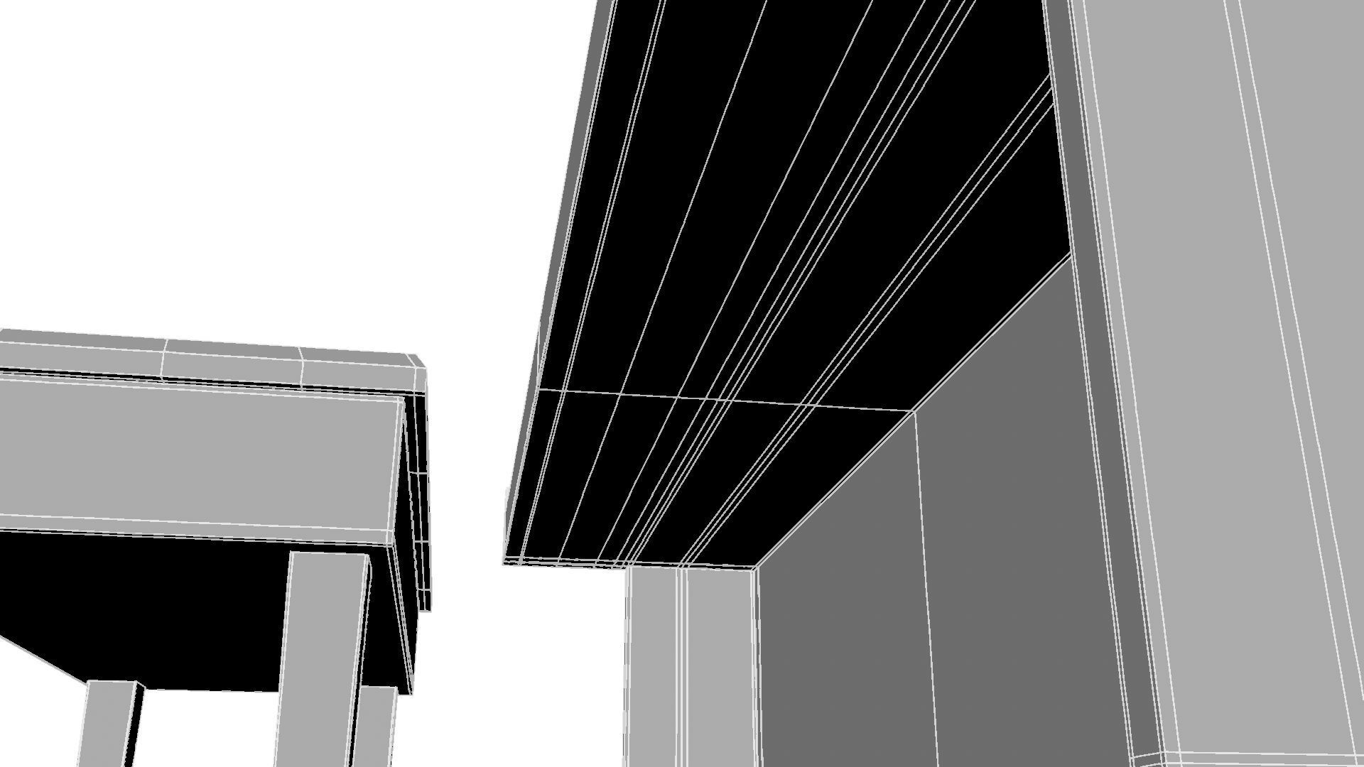 Paino piano with stool 3D model_40