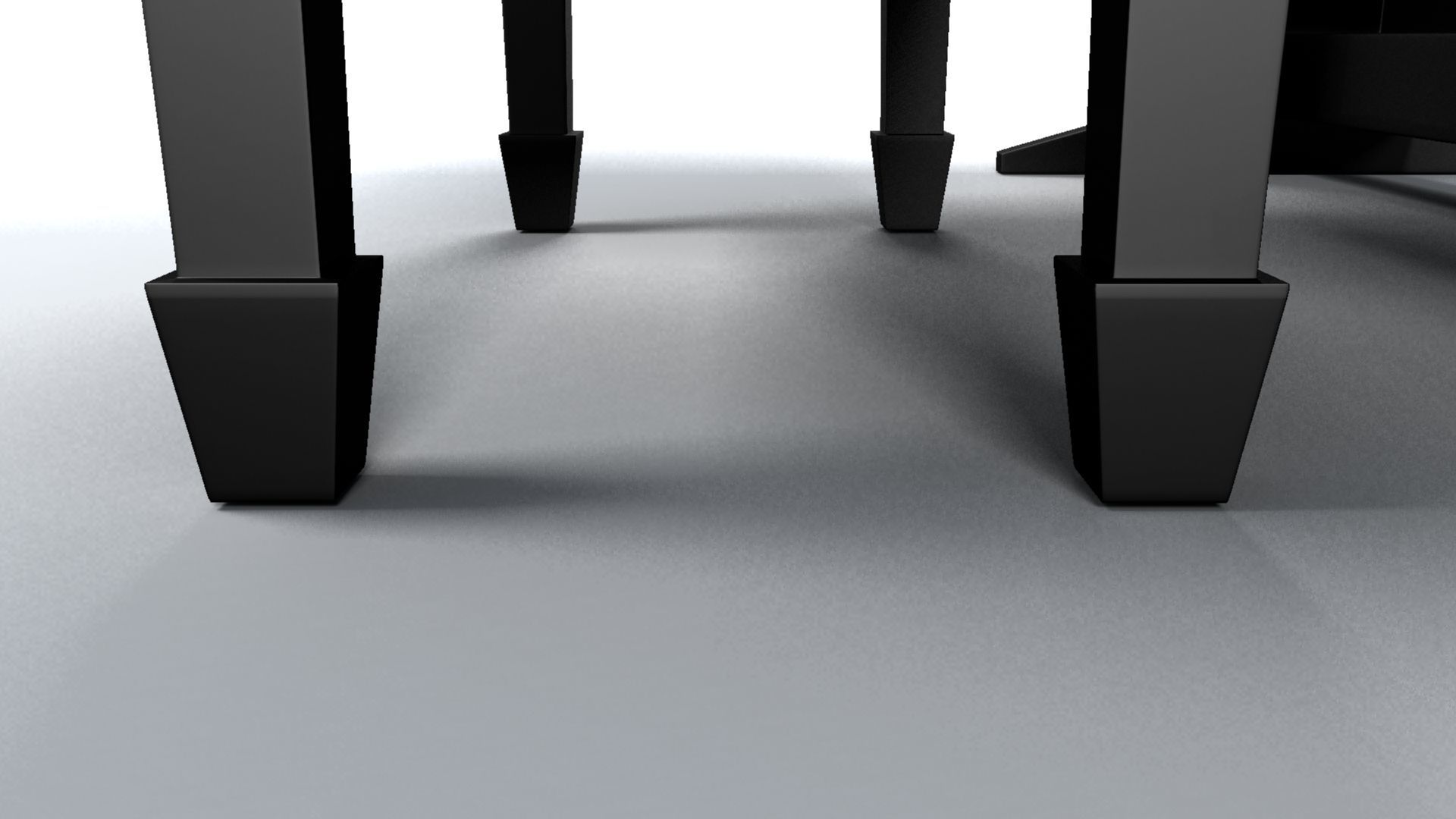 Paino piano with stool 3D model_19