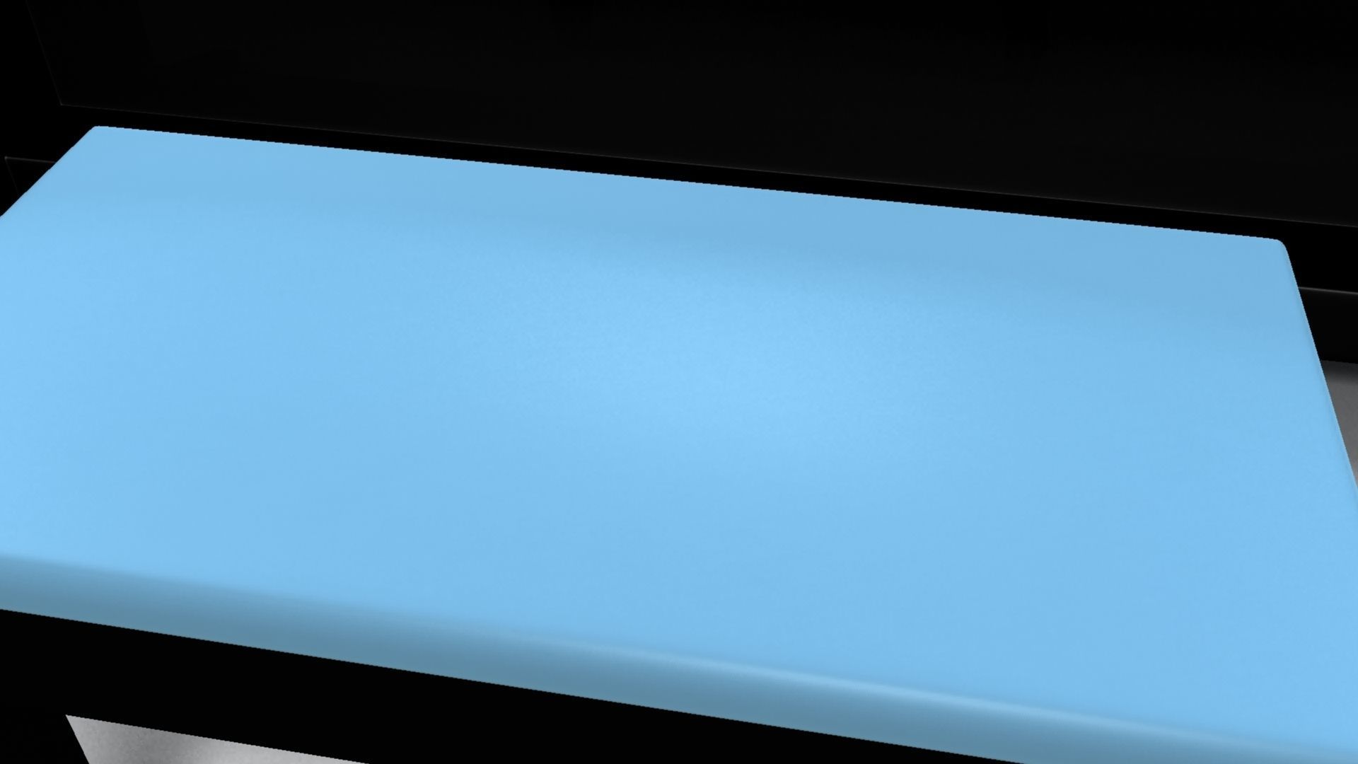 Paino piano with stool 3D model_10