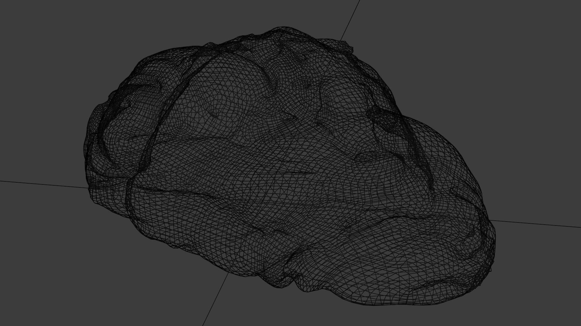 Croissant with almond creme 3D model_3