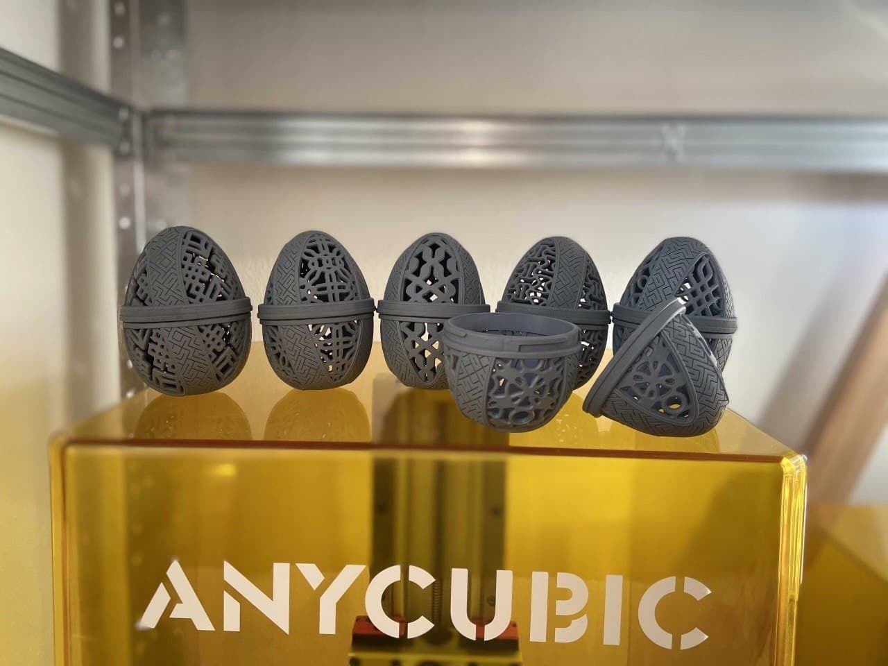 Easter egg with carved ornament - Nummer 04 3D print model_2