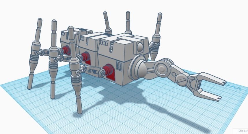 Book of Boba Fett Ant droid 3D print model_5