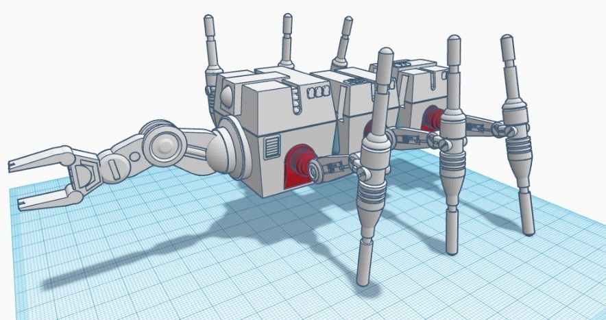 Book of Boba Fett Ant droid 3D print model_6