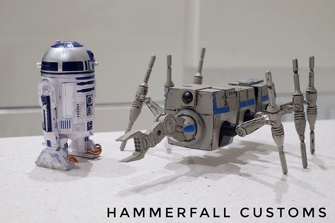 Book of Boba Fett Ant droid 3D print model