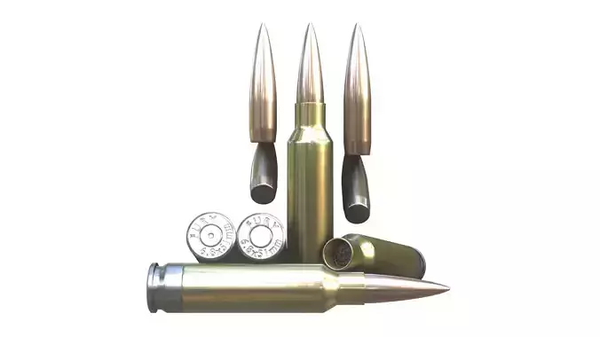 68x51mm 277 Sig Fury NGSW Cartridge